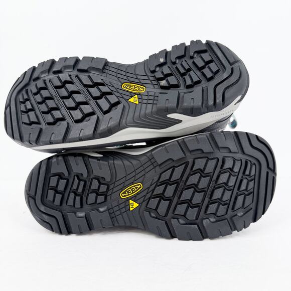 KEEN Womens Utility Reno Mid KBF Work Boot US 7.5 Grey Waterproof Comp Toe NIB - Picture 11 of 14